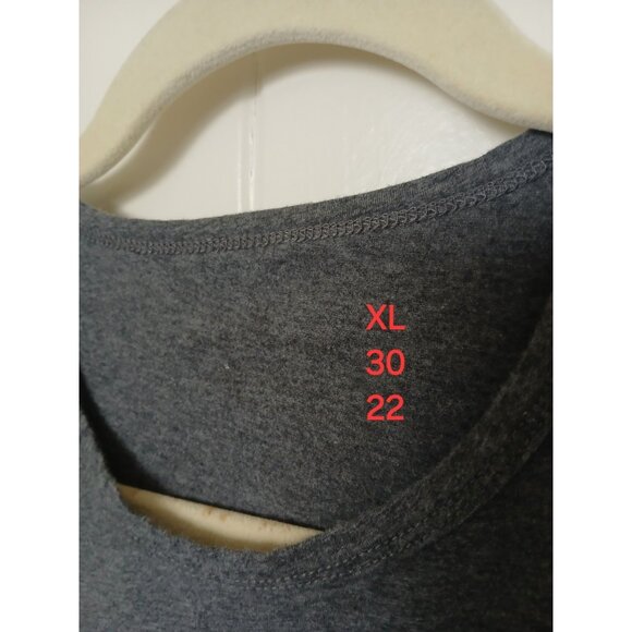 Psycho Bunny Short Sleeve Crewneck T Shirt Mens XL Gray Heather Cotton Pink Logo - Picture 11 of 11